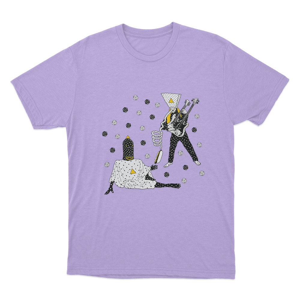 Angine De Poitrine Dice Rock Unisex T Shirt Purple Angine De Poitrine Dice Rock Unisex T Shirt Purple