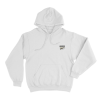 Angine De Poitrine Hot Dog Unisex Hoodie White