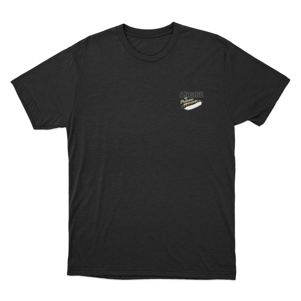 Angine De Poitrine Hot Dog Unisex T Shirt Black Angine De Poitrine Hot Dog Unisex T Shirt Black