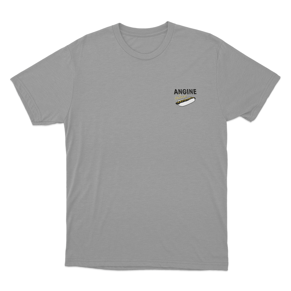 Angine De Poitrine Hot Dog Unisex T Shirt Grey Angine De Poitrine Hot Dog Unisex T Shirt Grey