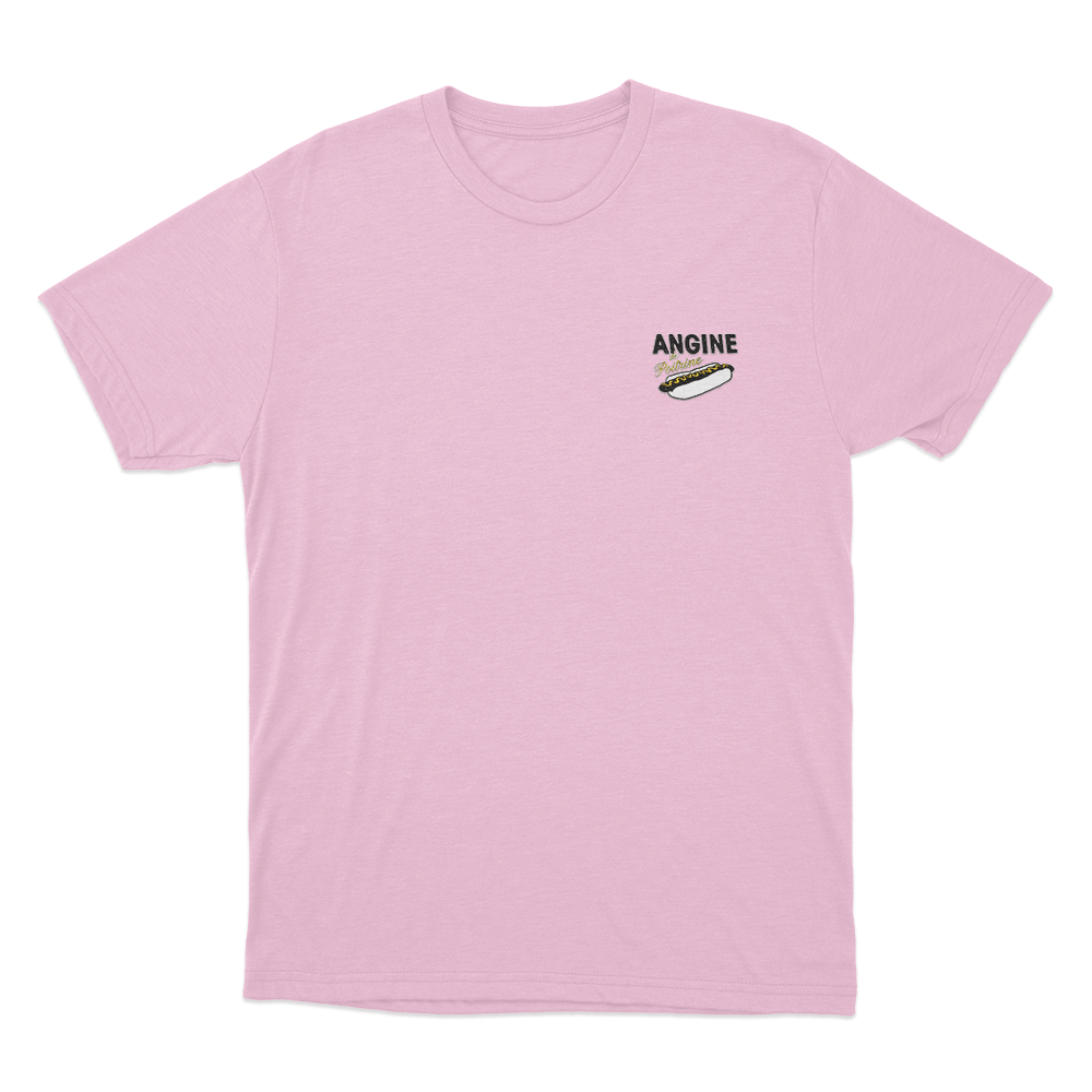 Angine De Poitrine Hot Dog Unisex T Shirt Pink Angine De Poitrine Hot Dog Unisex T Shirt Pink