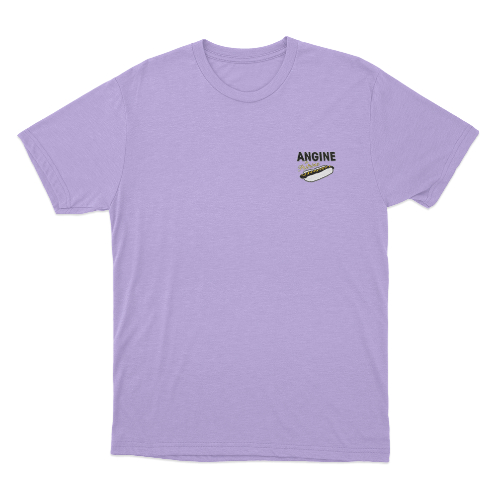 Angine De Poitrine Hot Dog Unisex T Shirt Purple Angine De Poitrine Hot Dog Unisex T Shirt Purple