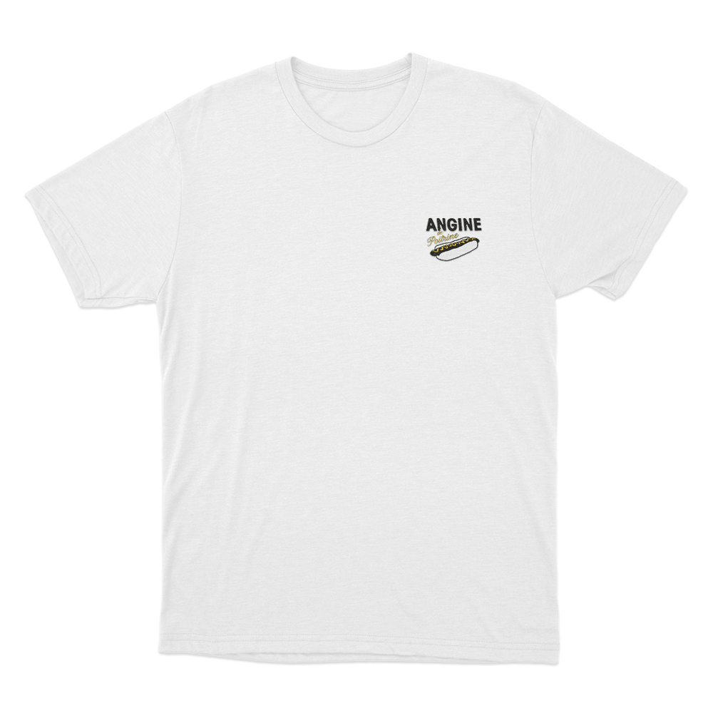 Angine De Poitrine Hot Dog Unisex T Shirt White Angine De Poitrine Hot Dog Unisex T Shirt White