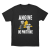 Angine De Poitrine Pyramid Unisex T Shirt Black