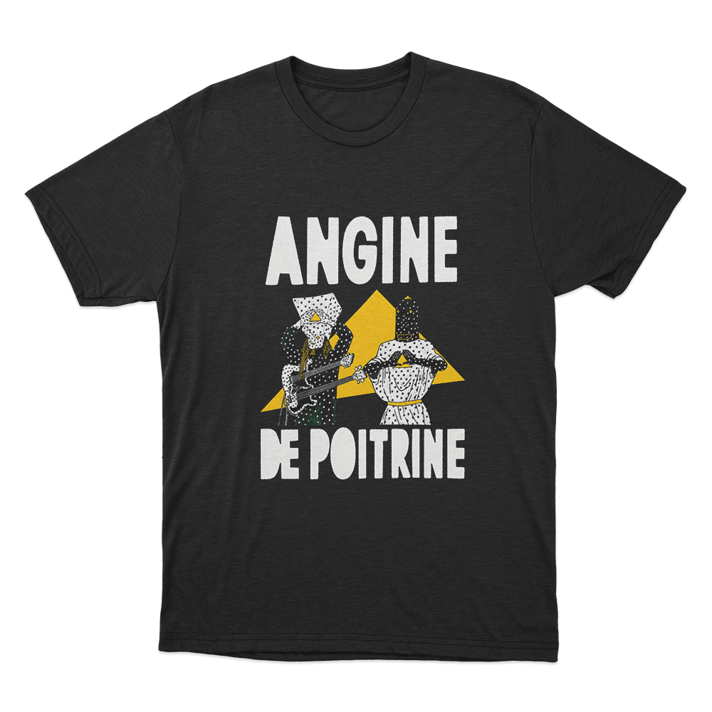 Angine De Poitrine Pyramid Unisex T Shirt Black Angine De Poitrine Pyramid Unisex T Shirt Black
