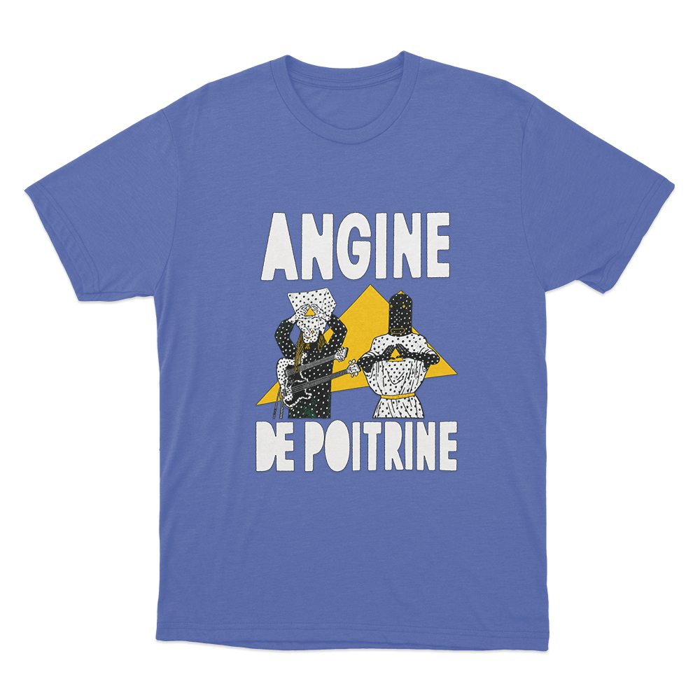 Angine De Poitrine Pyramid Unisex T Shirt Blue Angine De Poitrine Pyramid Unisex T Shirt Blue