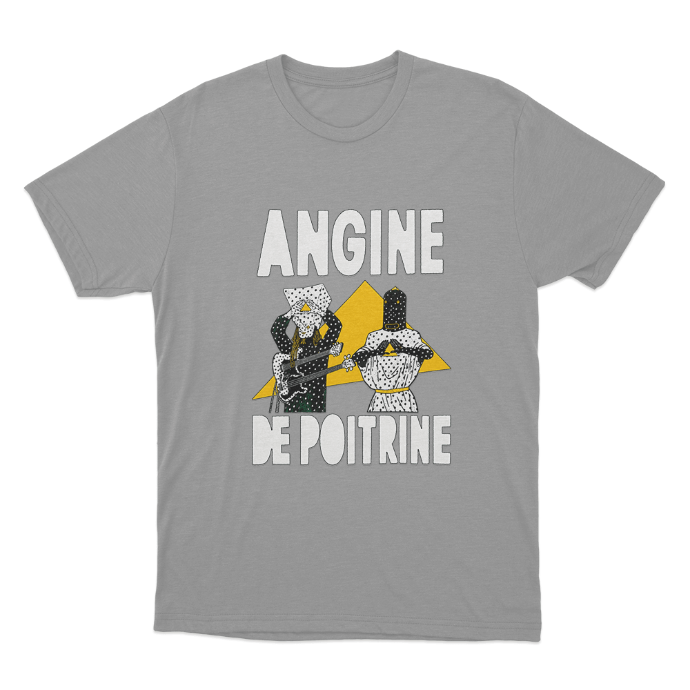 Angine De Poitrine Pyramid Unisex T Shirt Grey Angine De Poitrine Pyramid Unisex T Shirt Grey