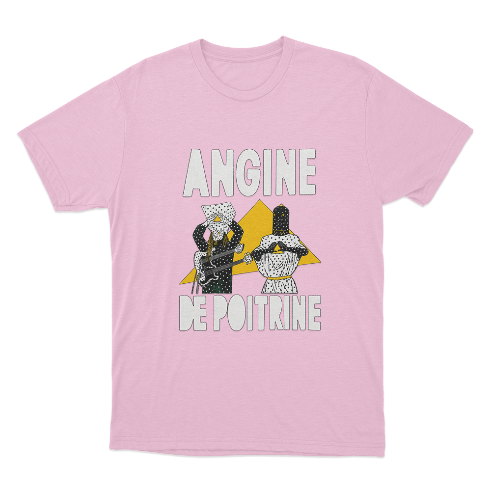 Angine De Poitrine Pyramid Unisex T Shirt Pink Angine De Poitrine Pyramid Unisex T Shirt Pink