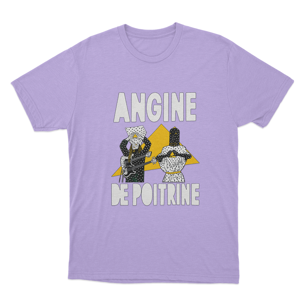 Angine De Poitrine Pyramid Unisex T Shirt Purple Angine De Poitrine Pyramid Unisex T Shirt Purple