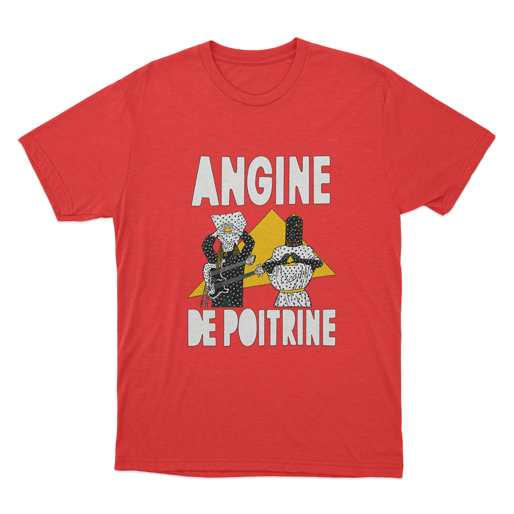 Angine De Poitrine Pyramid Unisex T Shirt Red Angine De Poitrine Pyramid Unisex T Shirt Red